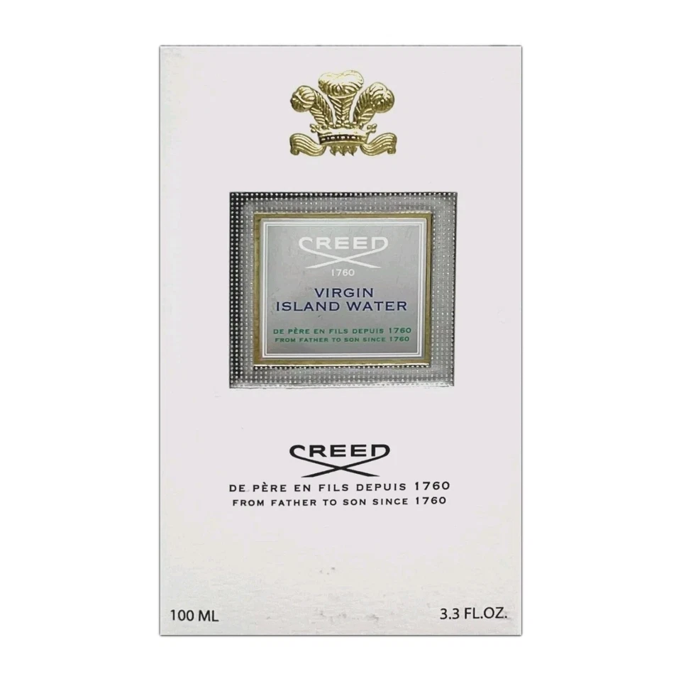 Creed Virgin Island Agua Eau de Parfum UNISEX 100 MIL / 3,3 FL. OZ. CAJA ABIERTA NUEVA Foto 2 de 4