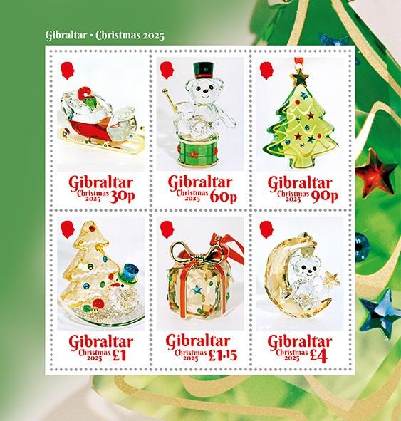 👉 GIBRALTAR 2025 CHRISTMAS S/S MNH TOYS 💲FREE SHIPPING💲