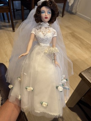16  Ashton Drake Gene Marshall Doll ''Monaco'' Bridal Gown Wedding W/ Box #4