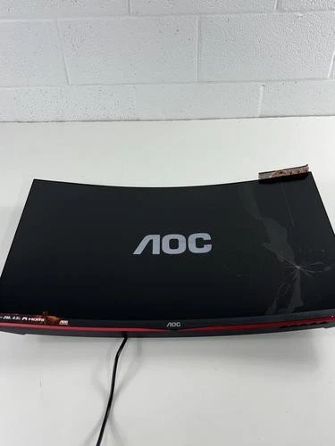 AOC C32G2ZE 32" Curved Frameless Gaming Monitor, Full HD 1920x1080, *READ* - Image 2 of 4