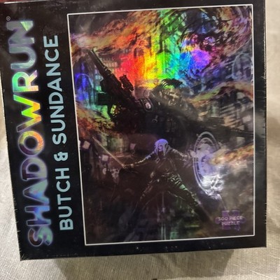 Catalyst Shadowrun 6E  Shadowrun Foil Puzzles - Butch & Sundance (500 SW (New)