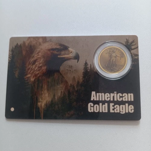 TWO American Gold Eagle 1/200 Oz. Gold Coins