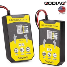 GODIAG GT113 Universal Fuel Injector Tester Fuel Injector Cleaner Kit for Cars