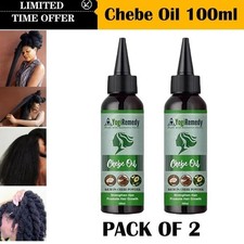 2 Pack Chebe Oil Organic for Hair Growth, Botana Oil Hair Growth Rosemary Oi...
