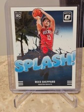2024-25 Paini Donruss Optic #13 Reed Sheppard Splash! RC Rookie Card