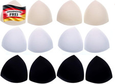 Sponge BH Einlagen Set f&uuml;r Sport, Bikini und Badeanzug, schneidbar, 6 Paar