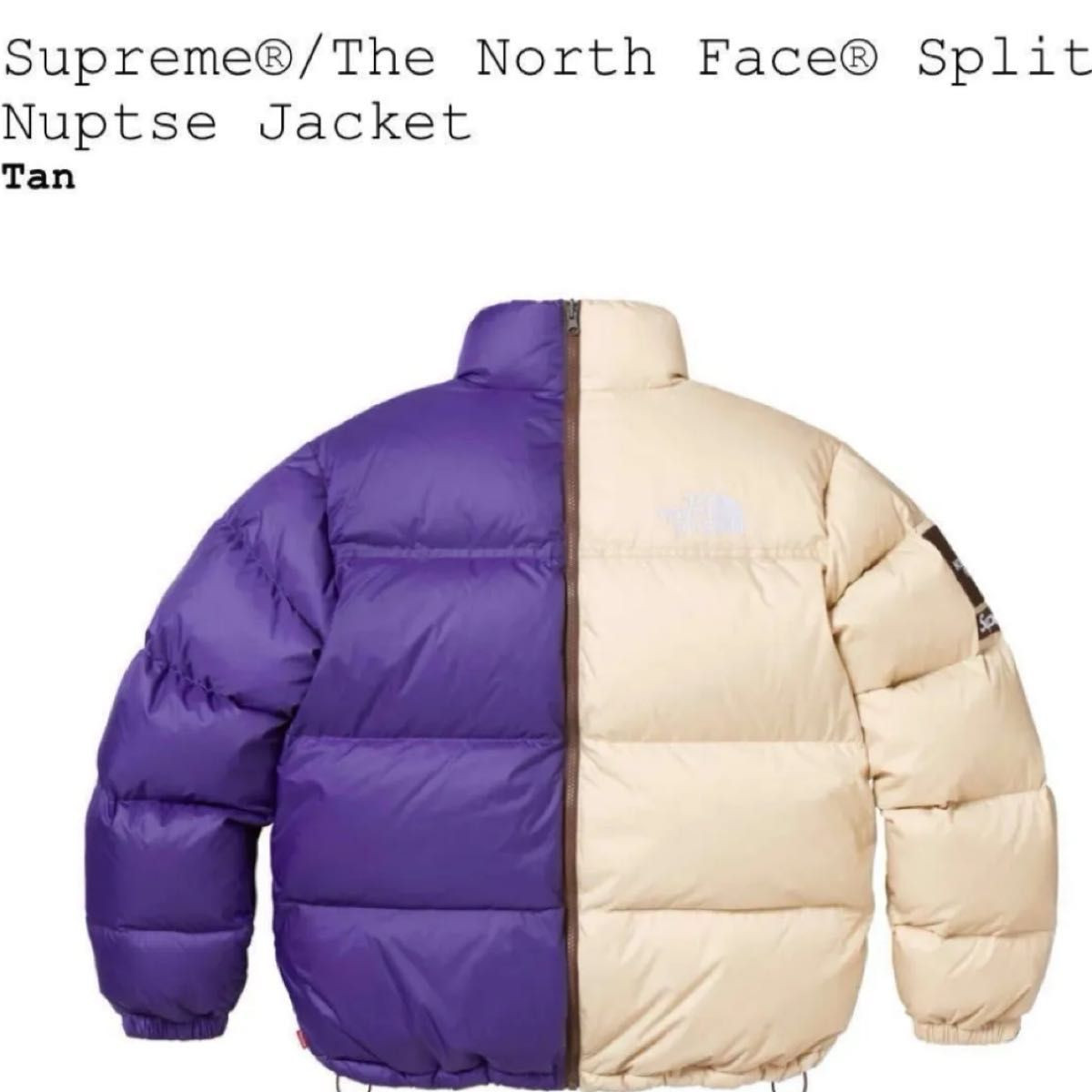 Supreme The North Face Split Nuptse Jacket Tan size L | eBay Supreme The North Face Split Nuptse Jacket Tan size L | eBay