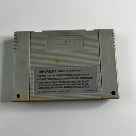 HyperZone Super NES (SNES, 1992 PAL) HAL Laboratory Rail Shooter Cartridge Only
