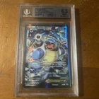 Pokémon TCG Blastoise EX XY122 Black Star Promo Full Art Becket 8.5 Low Pop