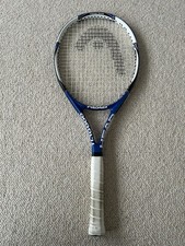 Head TI. 10000 Tennis Racket Blue And White with soft case 27"