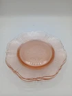 Set 4 Vintage American Sweetheart Pink Depression Glass 6" Bread Butter Plates