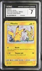 Pikachu 2019 Pokemon Black Star Promos CGC 7 #SM162