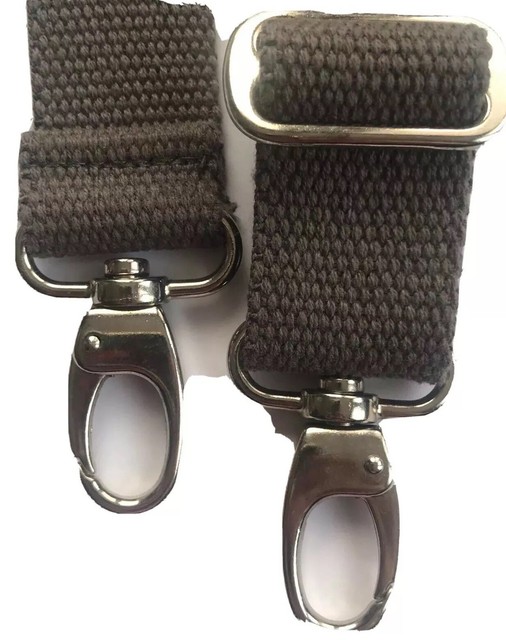 Replacement Canvas Luggage Messenger Bag Shoulder Strap Sling Gray 44