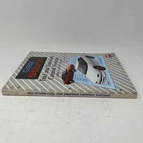 Geo Storm 1989 sistemas de control de combustible y emisiones manual de entrenamiento motor SOHC DOHC - Imagen 3 de 6