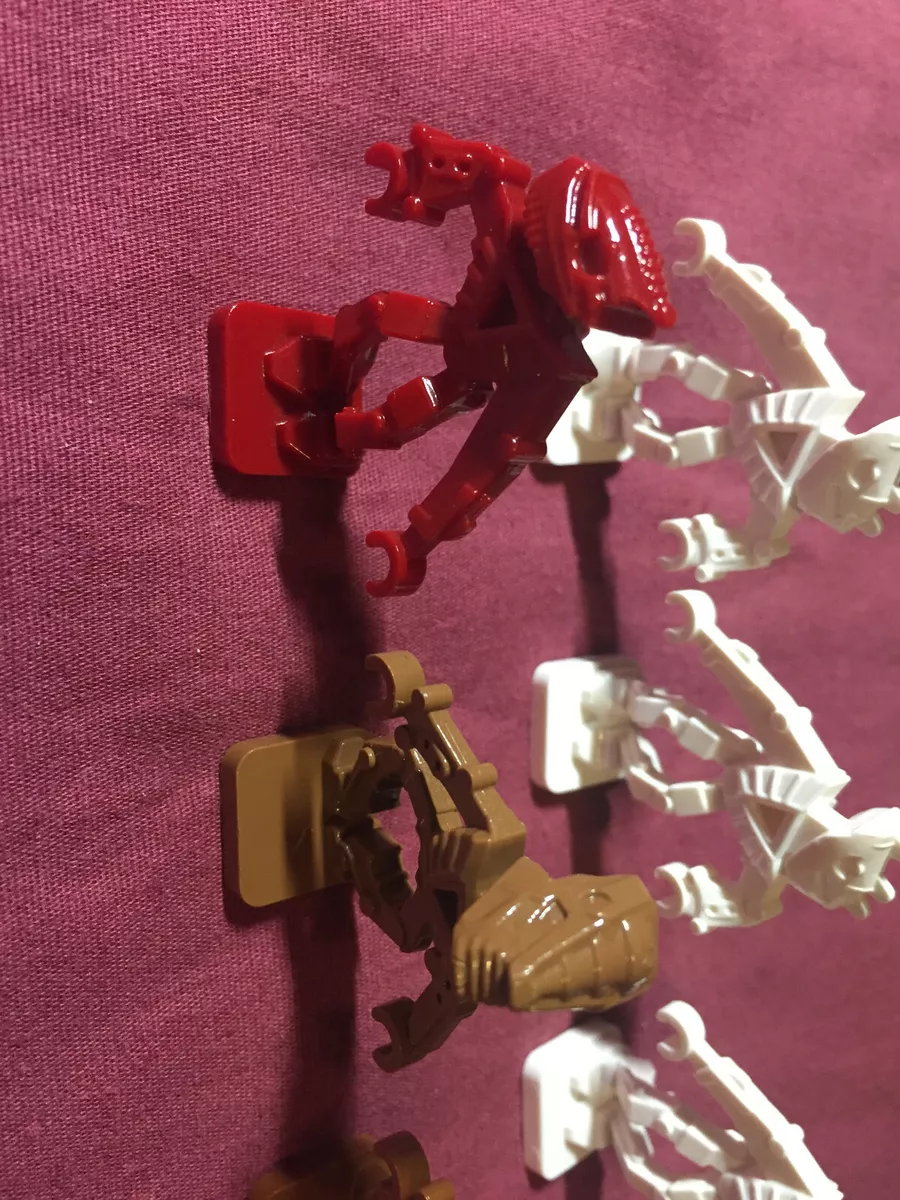 Genuine Lego Lot 10 Mini Bionicle Figure 51640 51638 51639 51635 51636 51637