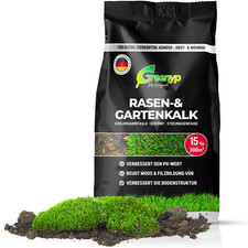 Premium Rasenkalk & Gartenkalk Kalk Düngekal...