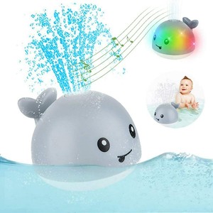 Baby Bath Toys Shower Swim Pool Bathing Toys Kids Electric Whale Bath