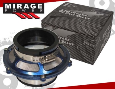2.75'' Cold Air Intake Max Flow Engine Bypass Valve Filter Clamp BLU For XA XB TC