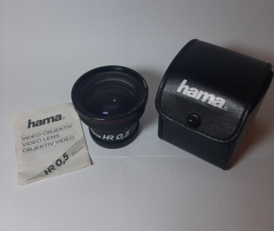Hama Video Objektiv HR 0,5 x 0.5x High Resolution 