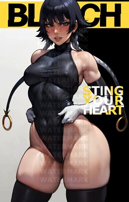 (217) High Quality Anime Manga Girl Poster Print Beach Soifon Soi Fon Bankai