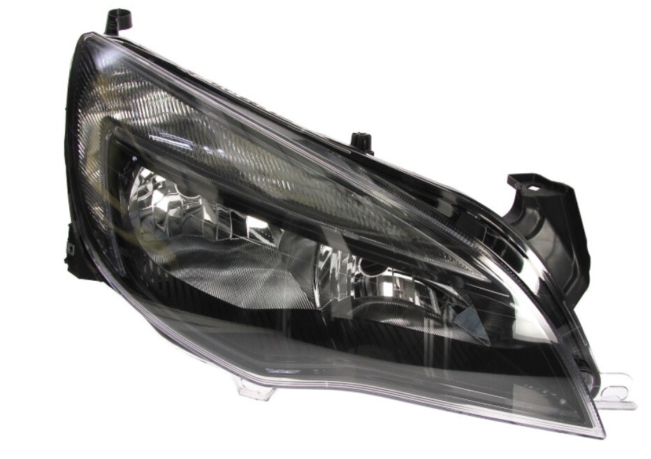 Phare avant droite Opel Astra J noir h7 avec moteur de réglage électrique 2009-2012