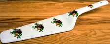 Country Roses Cake Server Fine Bone China Cake Slice Cake Pie Server