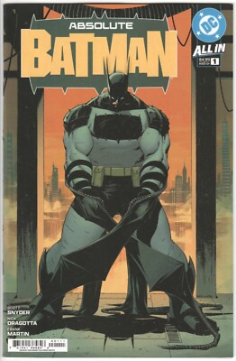 ABSOLUTE BATMAN #1 Nick Dragotta Regular Cover with Free Trading