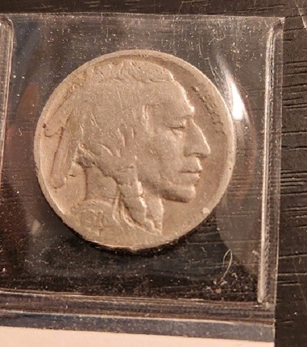 1926 P Philadelphia Mint Buffalo Nickel - gut - Bild 3 von 4