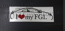 I Love My Fg1 06-11 Sticker Decal Jdm Honda Civic