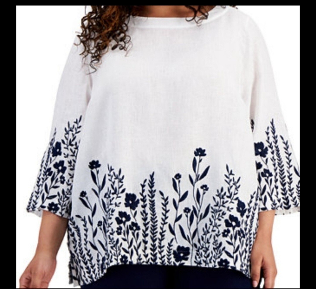 women's plus size charter club tops