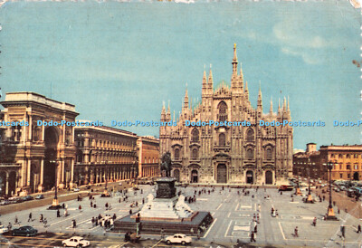 D079204 Milano. Domplatz. Piazza del Duomo. Place de la Kathedrale. 1960