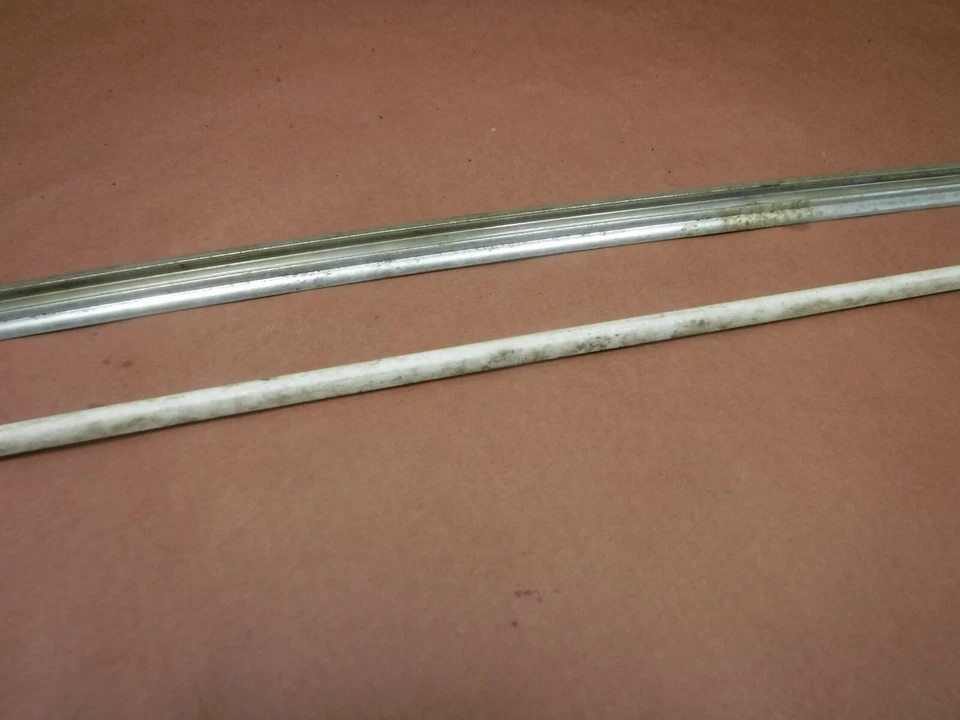 Jeep J10 J20 1980 porta lateral de passageiro exterior acabamento de aço inoxidável veja AD  - Imagem 3 de 4