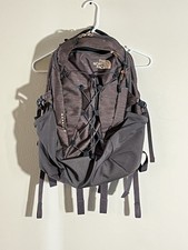 north face backpack white and rose gold