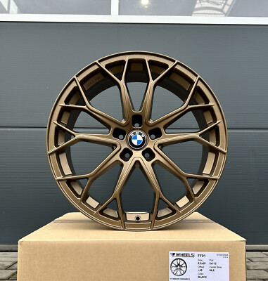 4x 18 Zoll Felgen FF Wheels FF01 bronze für BMW 4er F32 F33 F36 M440i M440d 3C