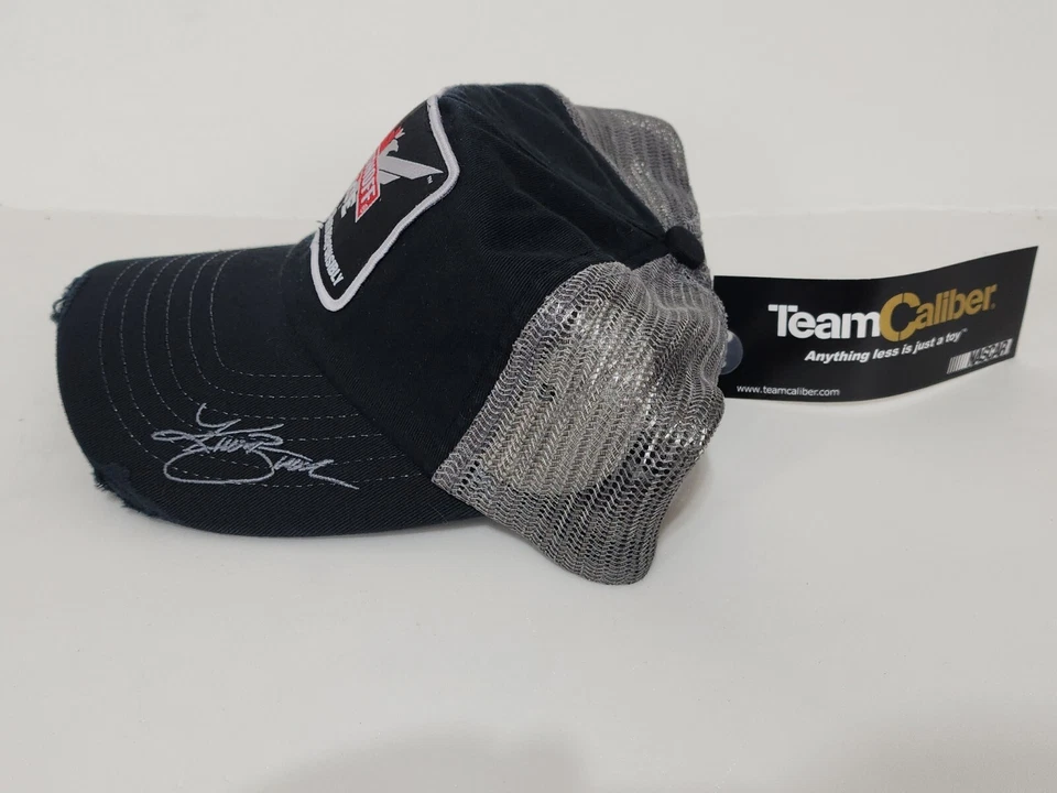 Gorra de béisbol ajustable Kurt Busch #97 Smirnoff Ice negra/gris calibre de equipo Foto 3 de 4