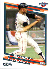 2022 Topps Opening Day Bomb Squad Baseball #BS-6 Willie Mays Giants 
