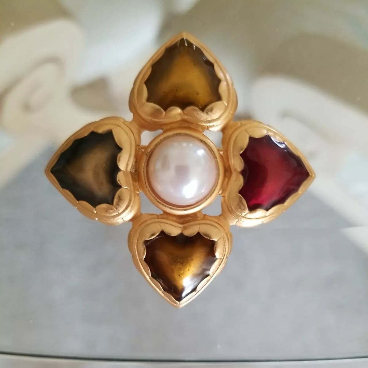 Anne klein brooch sale