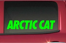 ARCTIC CAT DECAL 12",9",6",4" CHOOSE COLOR Snowmobile ATV Sticker Sno Pro ZR XF 