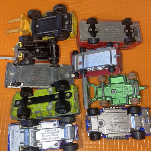 Lot of 9 Vintage Matchbox Lesney Cars England Original Old Trucks Rare Free Ship - Picture 8 of 8
