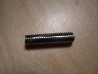 5/16'' x 3/4'' lange BSW (Whitworth) Madenschrauben (CUP POINT) A2 Edelstahl