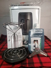 Franklin Industries Vertical Rotisserie Cooker FR5000 White with Manual 
