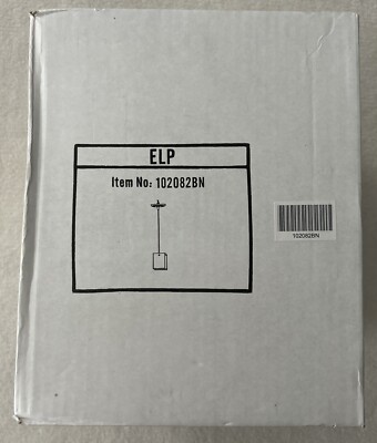 Square Pendant Light Epiphany Lighting Products. New In Box. Item No: 102082BN