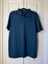 OAKLEY Aero Ellipse 2.0 Performance Golf Polo Poseidon Blue Size XL