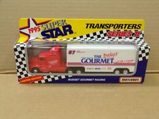 1995 Matchbox Super Star Transporters Series II THE BUDGET GOURMET RACING