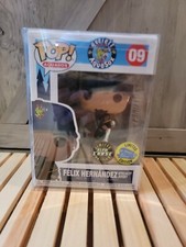 Everett Aquasox FELIX HERNANDEZ 09 FUNKO FIELD Pop Glow Chase Rare With protectr