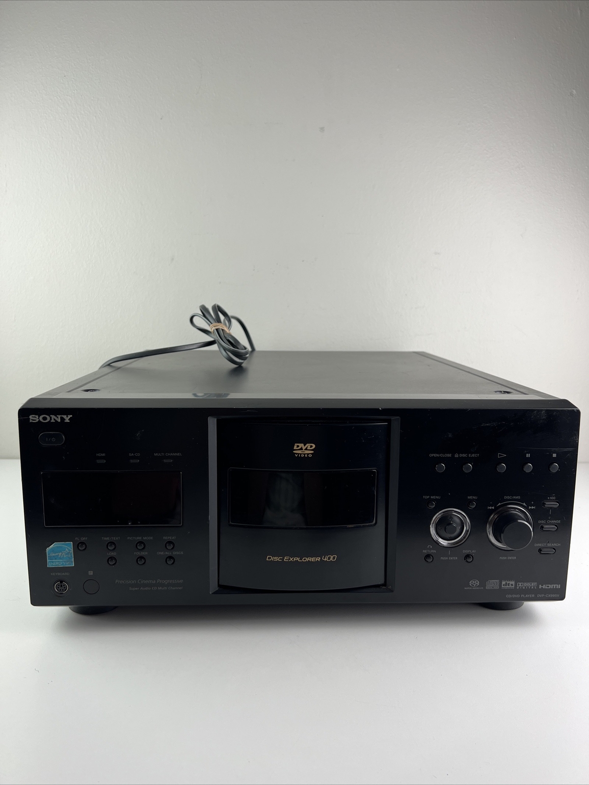 Sony DVPCX995V Disc Explorer 400 CD DVD Megachanger Player *for Parts