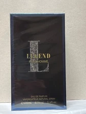 BHARARA LEGEND POUR HOMME for Men 3.4 oz / 100 ML Eau De Parfum NIB Sealed 