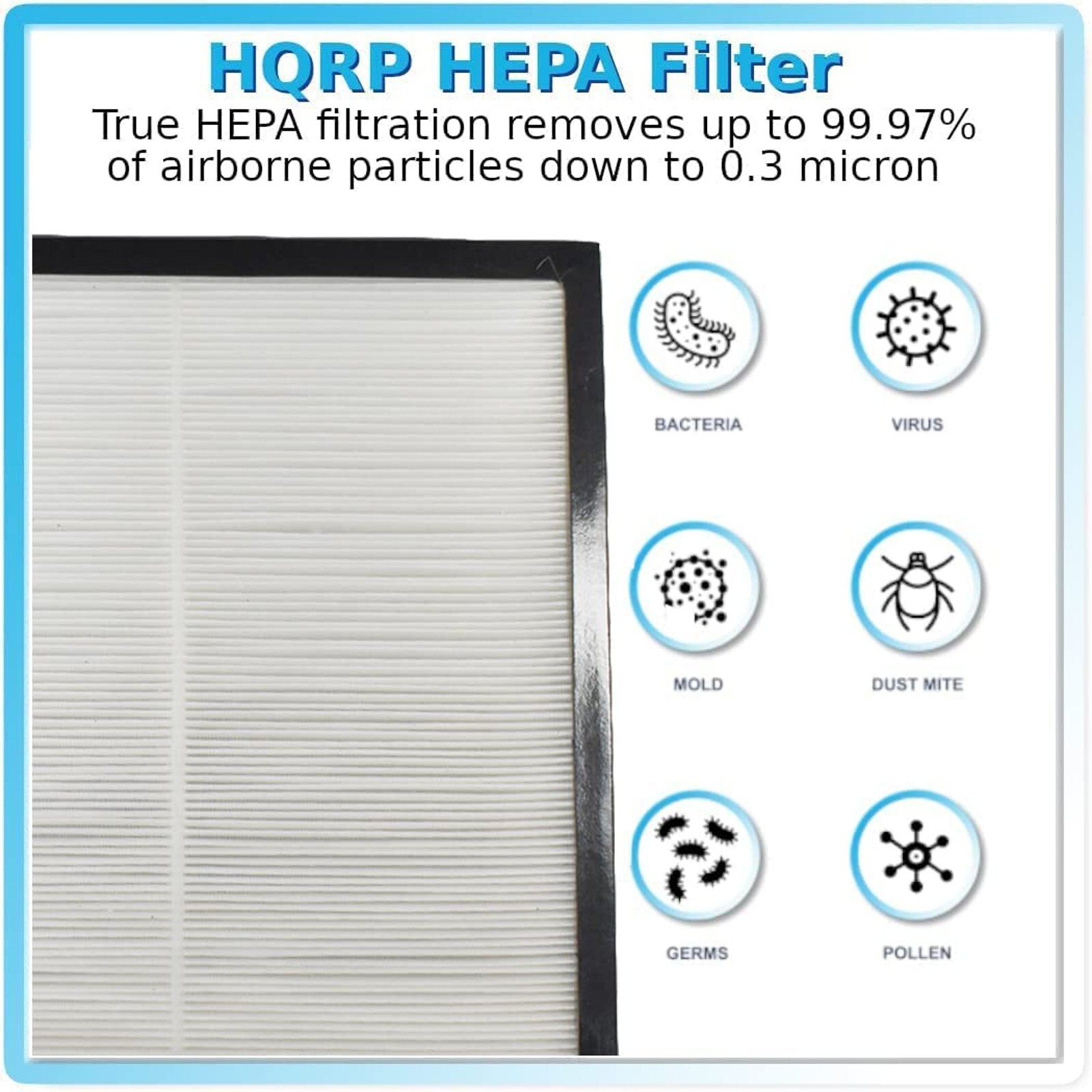 True HEPA + 4 Carbon Filter Set for HoMedics TotalClean AF20 AP25 Air Purifier eBay