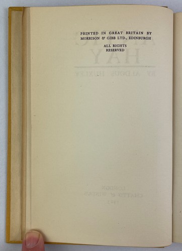 Antic Hay, Aldous Huxley, 1923, First Edition, Satire on the Cultural Elite,HCDJ - Picture 14 of 17