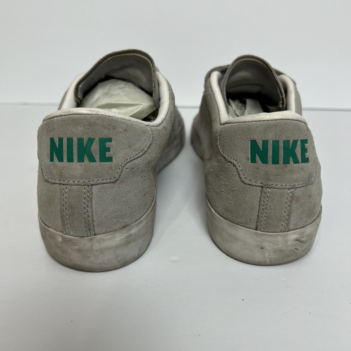 Nike Tennis Classic AC Velcro Pack Sneaker Shoes Grey Green Nike Tennis Classic AC Velcro Pack Sneaker Shoes Grey Green